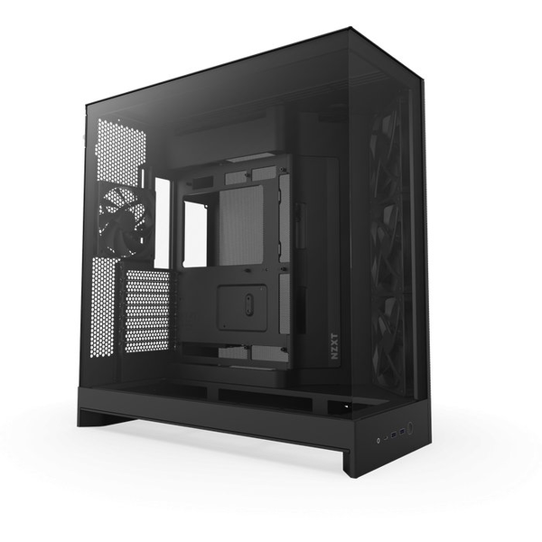 H9 Flow  (schwarz (matt), Tempered Glass x 2)