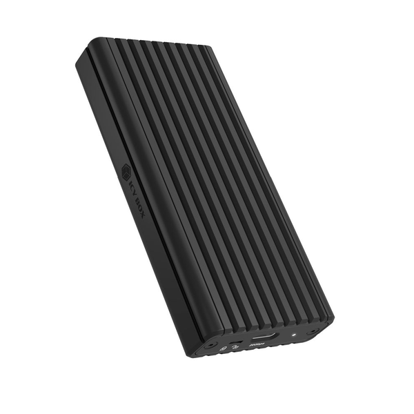 Raidsonic Icy Box IB-1917M-C32A M.2 NVMe SSD ház USB 3.2 Gen 2x2 Type-C 20Gb/s csatlakozással