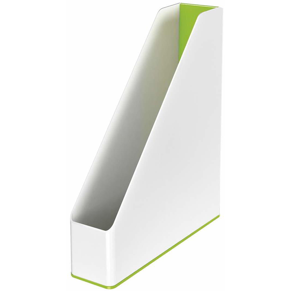 Leitz 53621054 кутия за канцеларски папки Полистирол (ПС) Зелен, Бяла