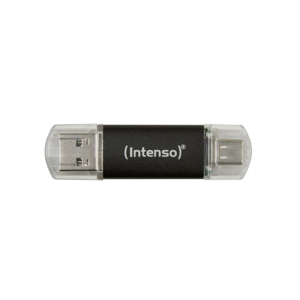 Pen Drive 64GB Intenso Twist Line USB 3.2 Gen 1x1 fekete (3539490) (intenso3539490)