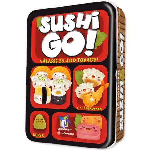 Asmodee Sushi Go társasjáték 2-5 játékos (GWSUS)
