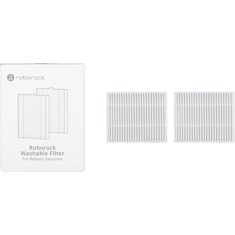 Opakovane použiteľné filtre Roborock Q7/Q8 E11, 2 kusy, biele