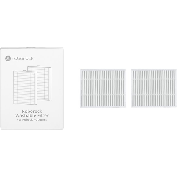 Opakování 2 opakovaně použitelných filtrů Roborock Q7/Q8 E11, bílé