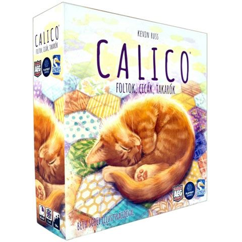 Asmodee Calico Foltok, cicák, takarók társasjáték (AEG10001)