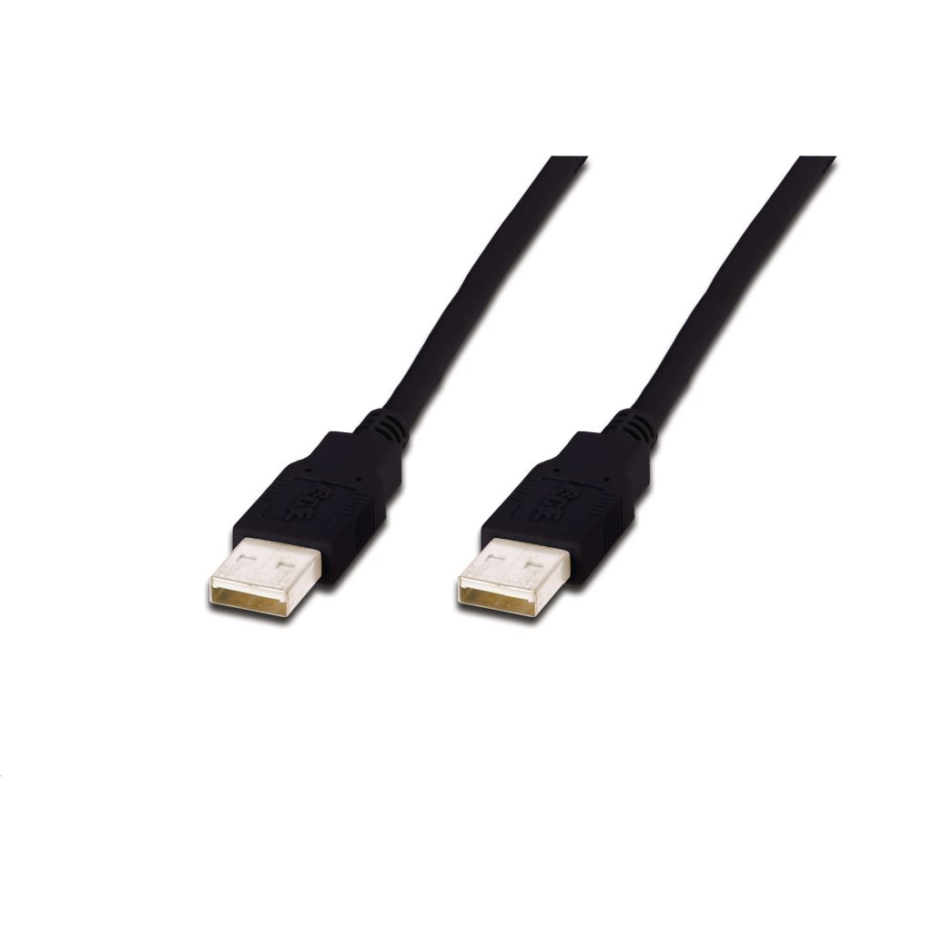 Assmann USB 2.0 összekötő kábel 1.8m (AK-300100-018-S) (AK-300100-018-S)