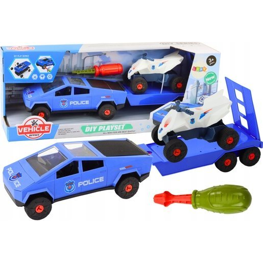 Modern Autós Készlet - Quaddal és Vontatóval ( )