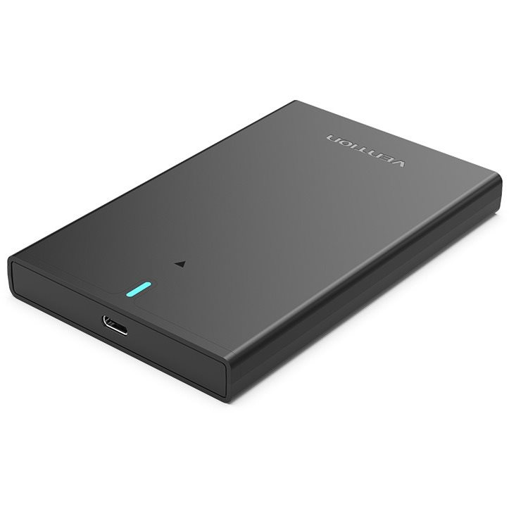 Vention 2.5 Inch SATA Hard Drive Enclosure (USB 3.1 Gen 2-C) Black