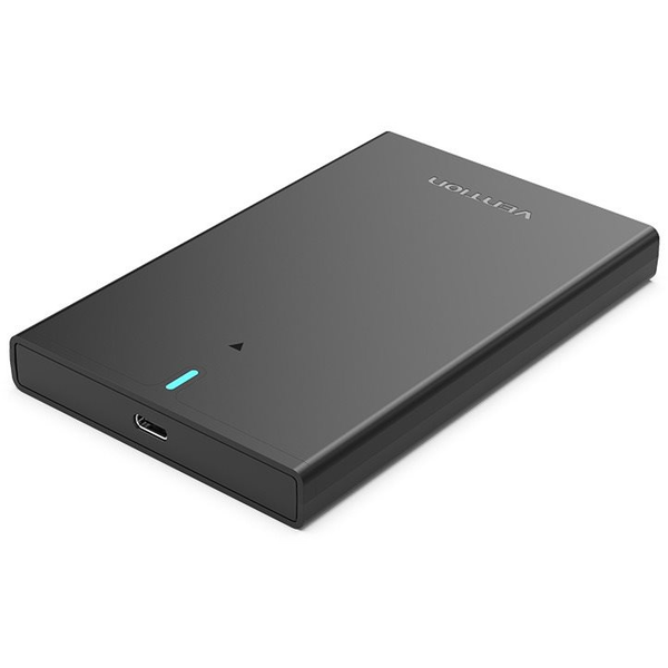 Vention 2.5 Inch SATA Hard Drive Enclosure (USB 3.1 Gen 2-C) Black