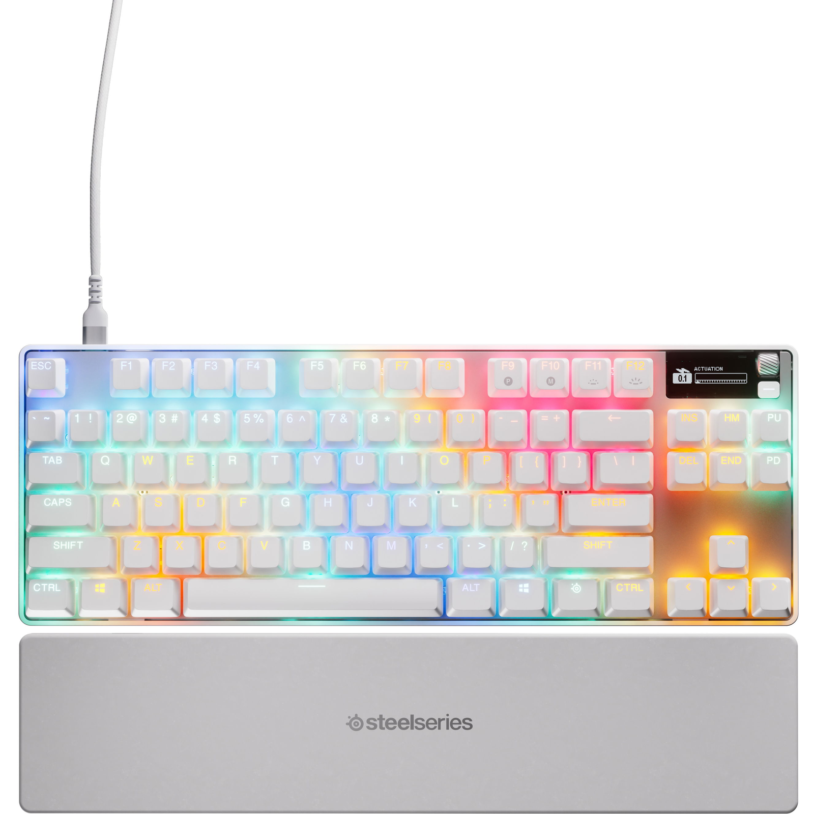 SteelSeries Apex Pro TKL Gen 3 White UK (64899)