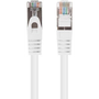 Мрежов кабел-patchcord CAT6 FTP, Lanberg 43627, 2 X RJ45, дължина 1.5m, AWG26, 10Gb/s-250MHz, мрежова връзка, ethernet, бял