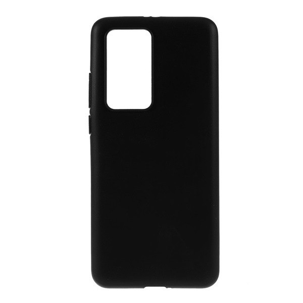 Szilikon telefonvédő (matt) FEKETE [Huawei P40 Pro 5G] (5996457958047)