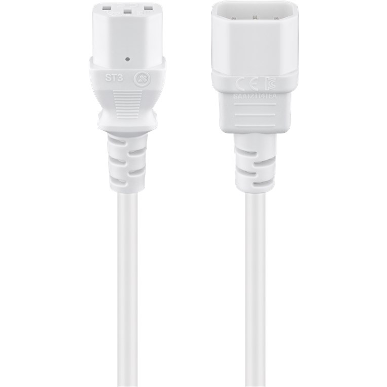 Goobay 97584 250V Tápkábel hosszabbító - 2m (97584)