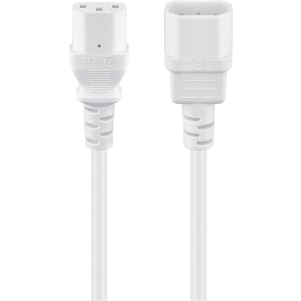 Goobay 97584 250V Tápkábel hosszabbító - 2m