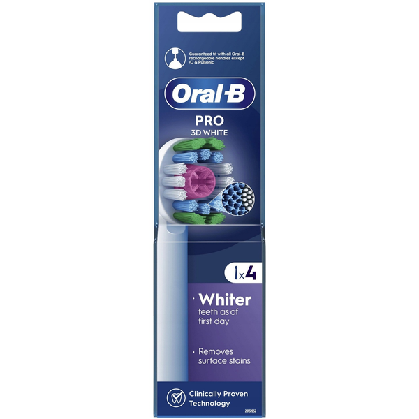 Końcówka Oral-B EB18-4 3D White (4-pak)