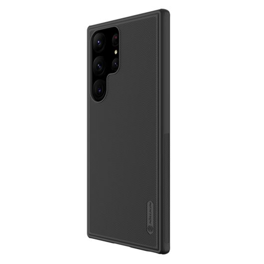 Nillkin Super Frosted Pro Samsung Galaxy S23 Ultra műanyag tok fekete (70615) (NI70615)