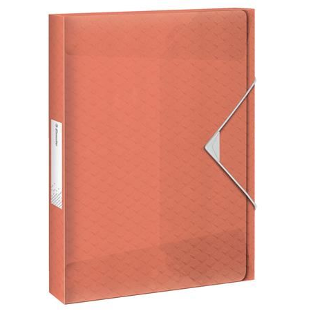 Esselte 626263 Colour'Ice Jumbo Plus gumis mappa barack színű (E626263) (E626263)