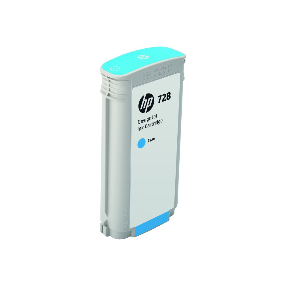 HP 728 - cyan - original - DesignJet - ink cartridge (F9J67A)