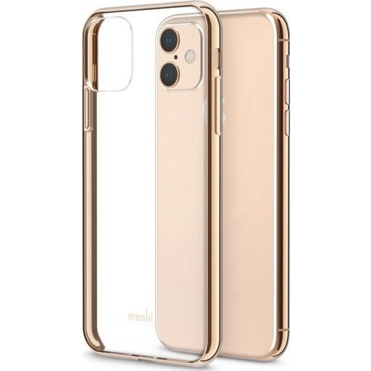 Moshi Vitros Clear iPhone 11 tok átlátszó-Champagne Gold (99MO103304) (99MO103304)