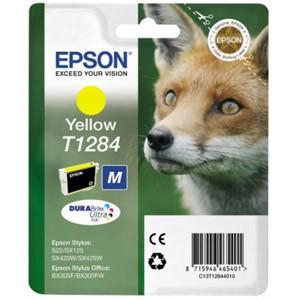 Epson Fox T1284 DURABrite Ultra blækpatron 1 stk Original Gul