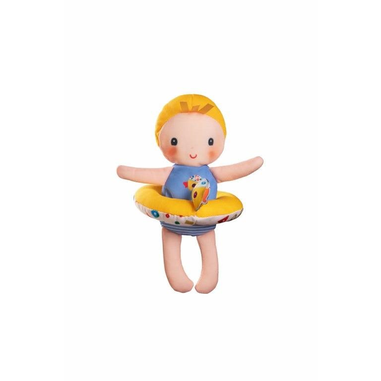 Lilliputiens Gaspard fürdőbaba - kacsa (5414834834239)