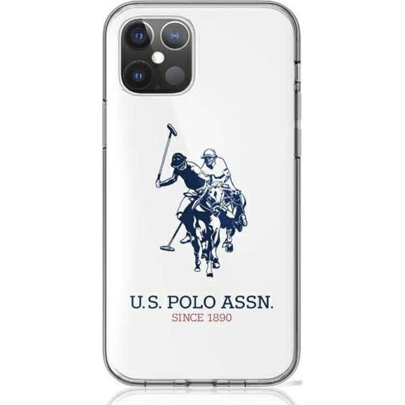 US Polo Shiny Big Logo iPhone 12 Mini Telefon tok - Fehér (106834)