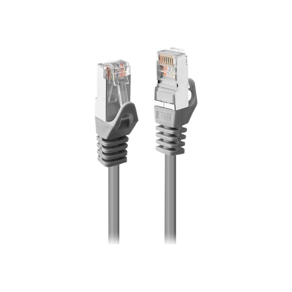 Lindy 1m Cat6 netværkskabel Grå F/UTP (FTP)