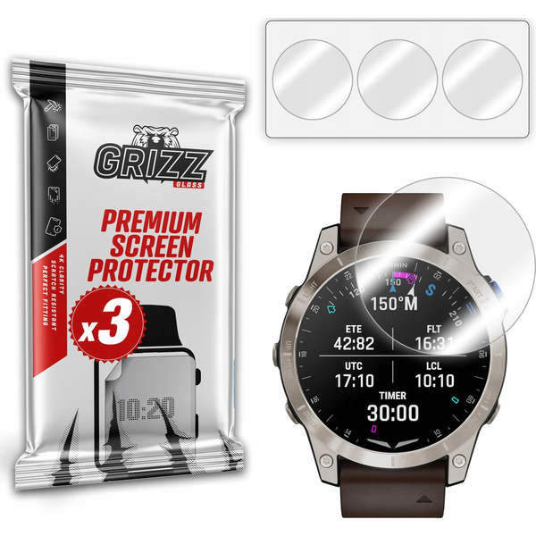 Folia hydrożelowa GrizzGlass Hydrofilm do Garmin D2 Mach 1 Pro 51mm