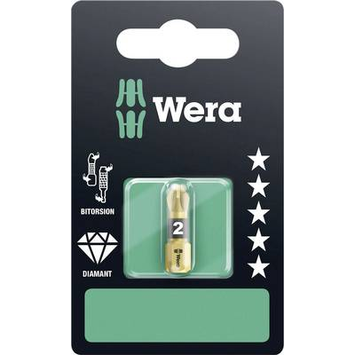 Wera 855/1 BDC PZ kereszthornyú PZ 2 bit 05073337001 Pozidriv Hossz:25 mm (05073337001)