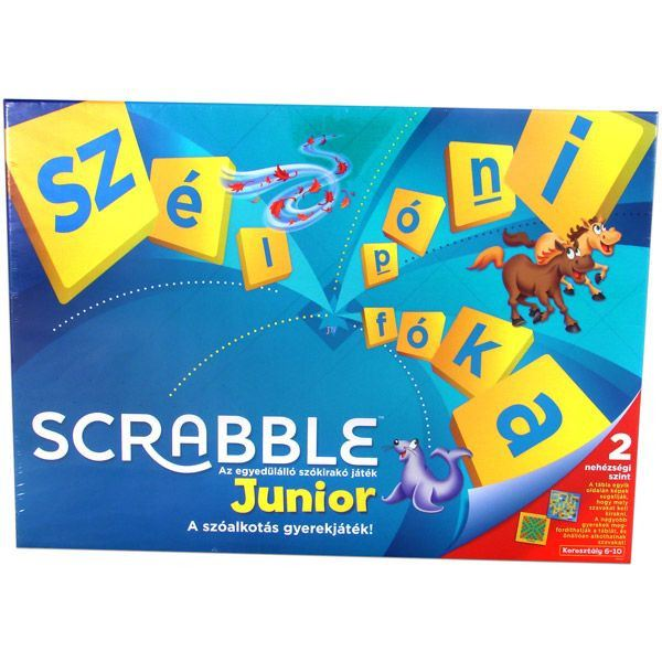 Mattel Scrabble Junior настолна игра за деца над 5 години