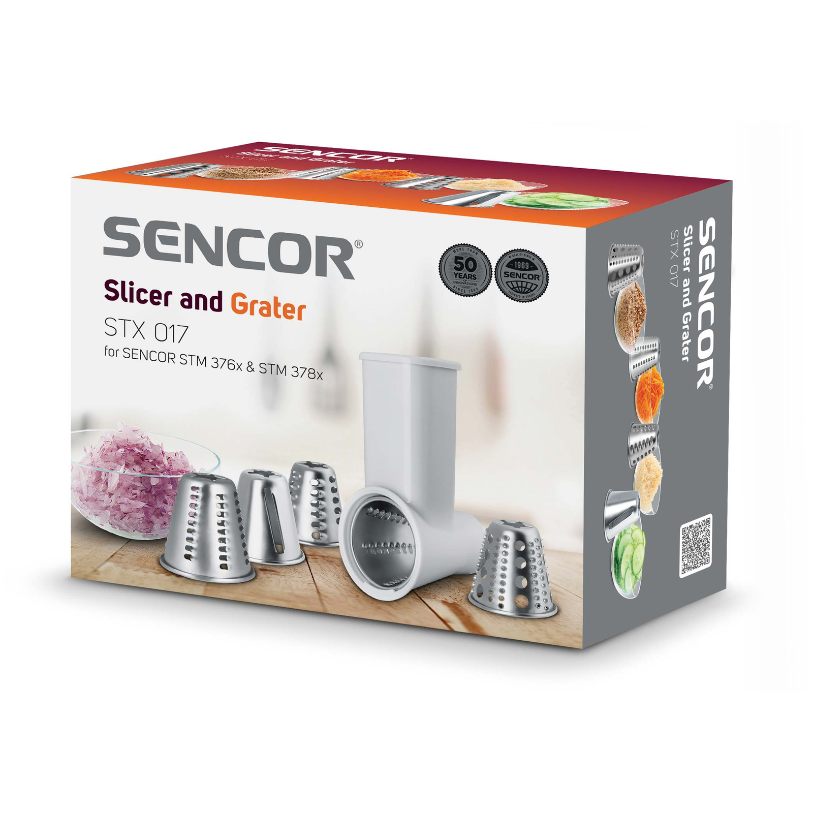 Sencor STX 017 Szeletelő / Daráló STM 37x készülékhez (STX 017 SZELETELŐ ÉS RESZELŐ)