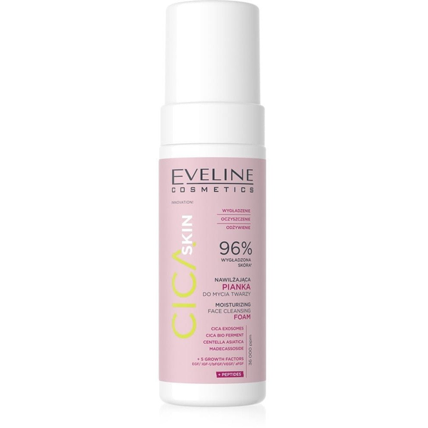 Eveline EVELINE CICA* Skin Nawilżająca Pianka do mycia twarzy 150 ml