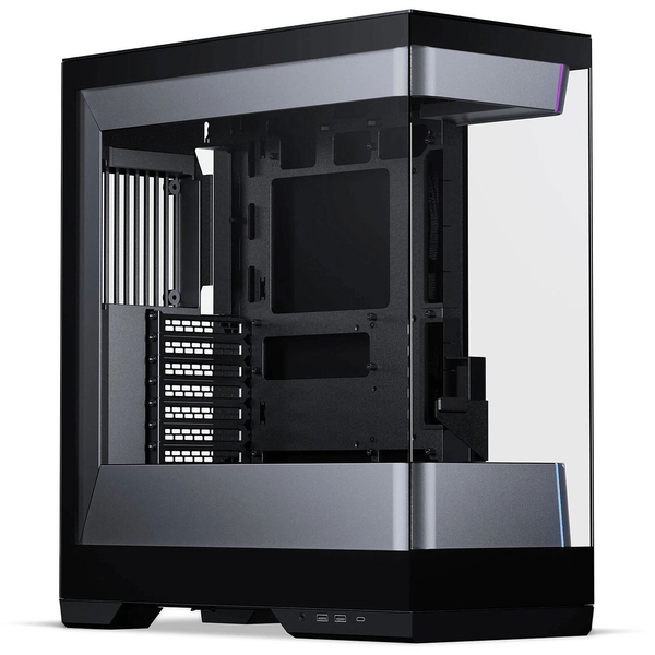 Phanteks Evolv S2 számítógépház - EATX, RGB, edzett üveg, fekete
