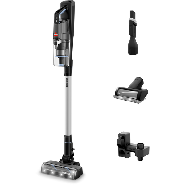 Bissell PowerClean Furfinder Pro Batterij/Accu Droog HEPA Zakloos 200 W Zwart, Zilver