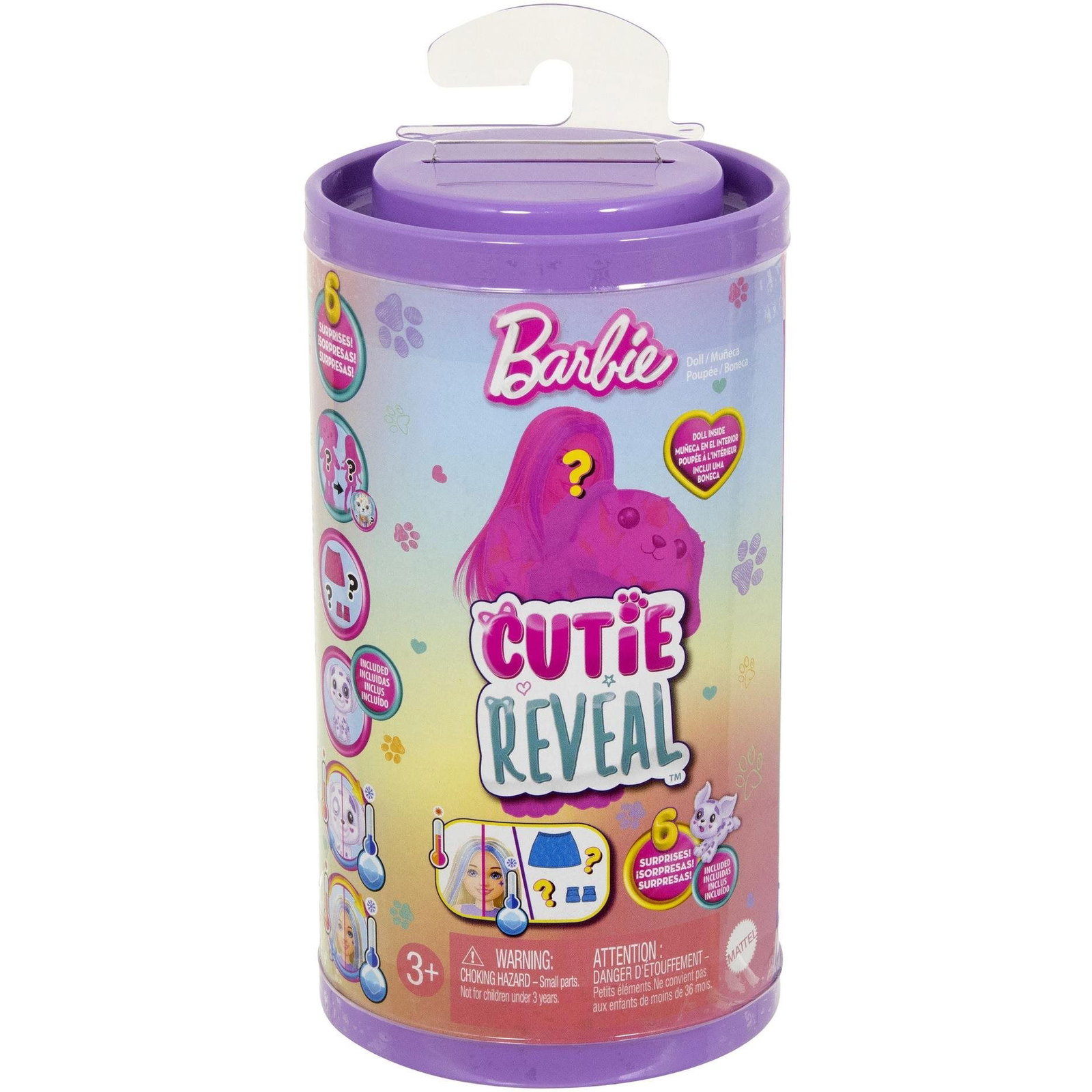 MATTEL Barbie Cutie Reveal Chelsea - Színes álmok kiegészítőkkel (194735178834)