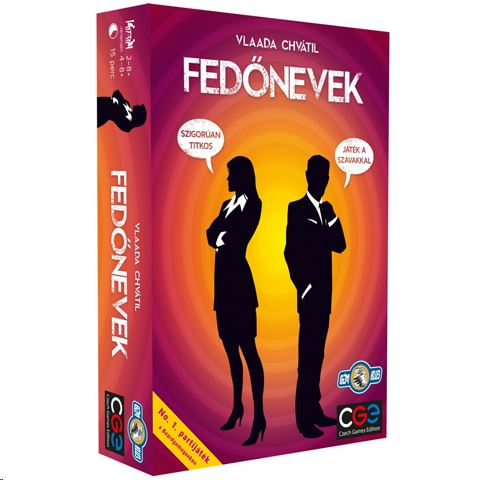 Asmodee Fedőnevek társasjáték (CZE32252) (CZE32252)