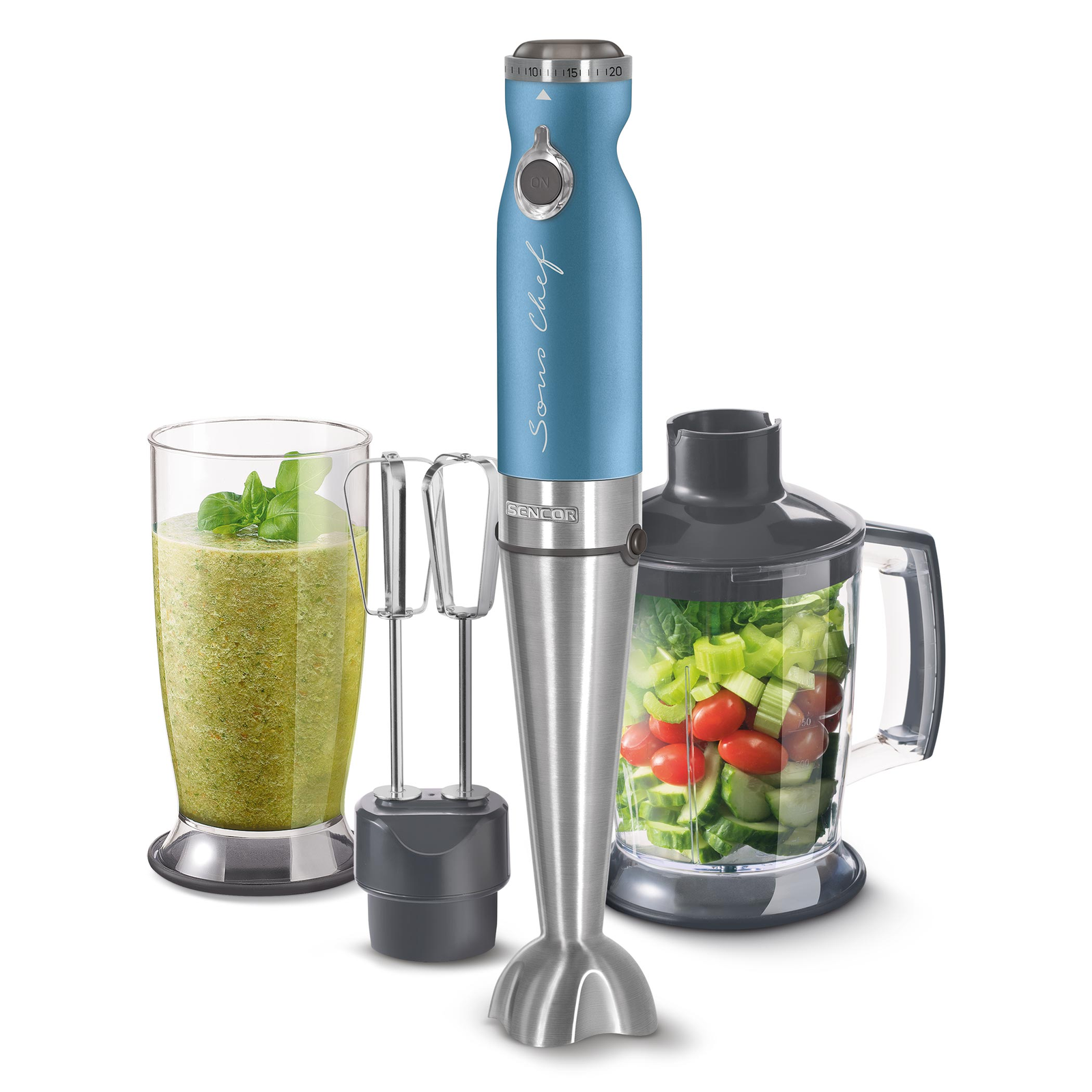 Tyčový mixér Sencor SHB 5602BL 1200 W modrý (SHB 5602BL-EUE3)