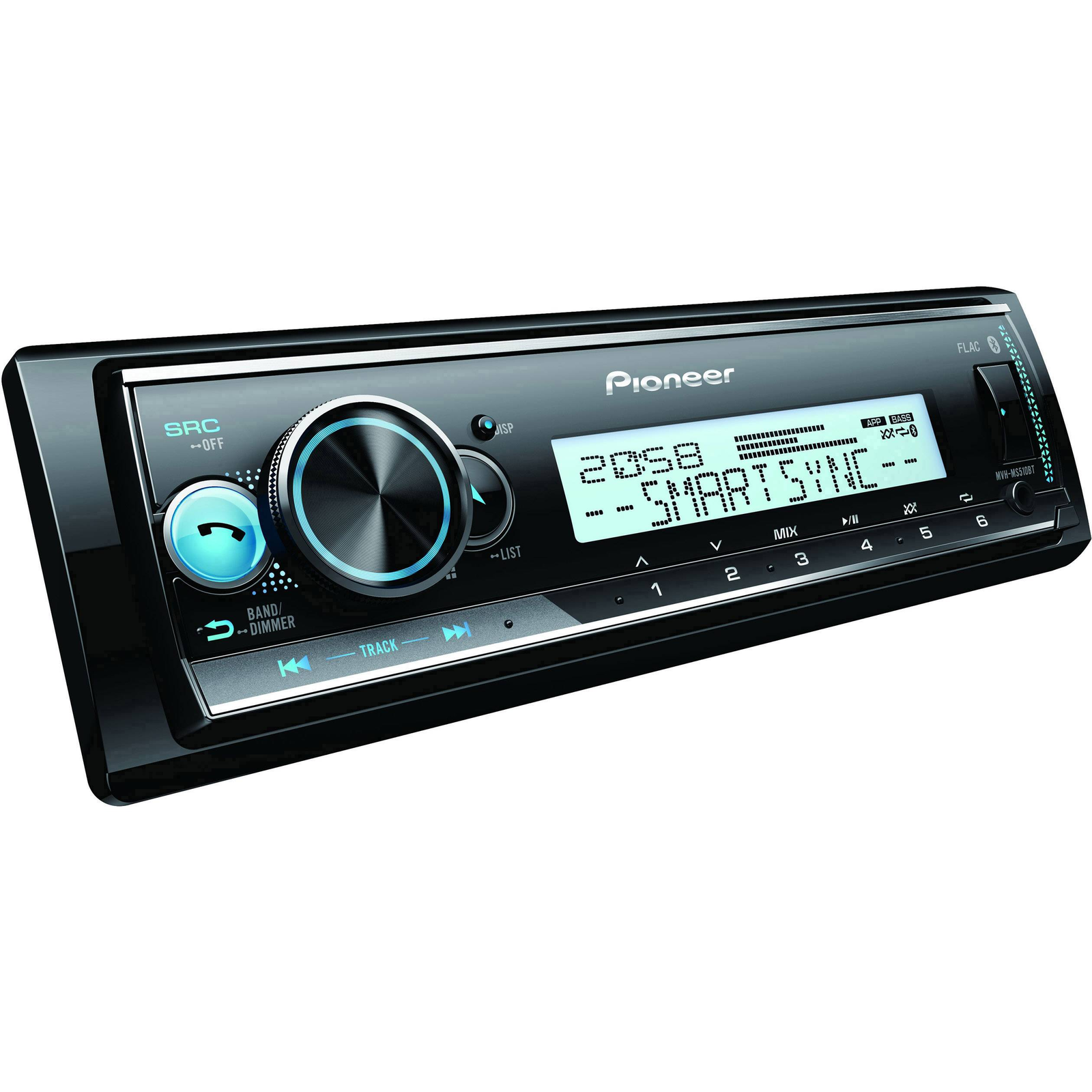 Pioneer MVH-MS510BT Autó Hifi fejegység (MVH-MS510BT)
