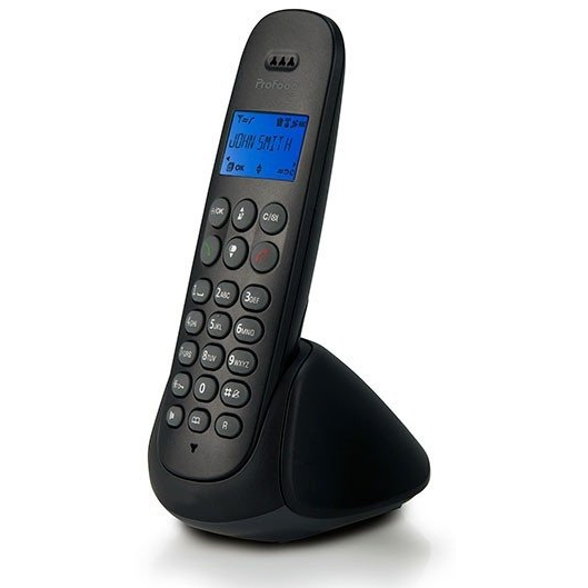 PROFOON PDX-300 - DECT-Telefon mit 1 Mobilteil, schwarz