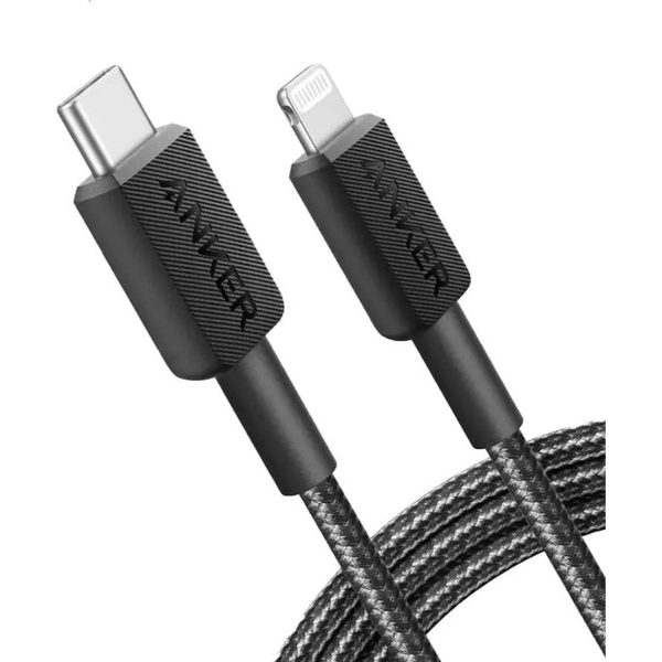 Anker A81B5G11 Lightning kabel 0,9 m Sort