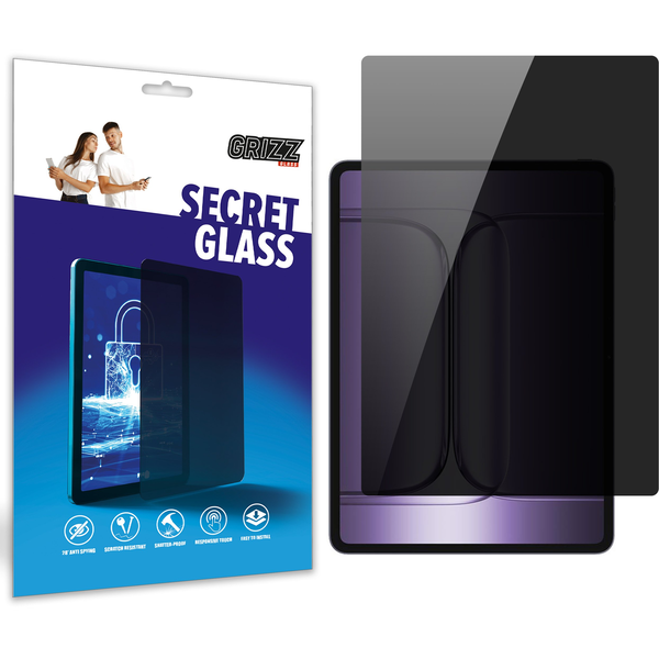 Matowe szkło prywatyzujące GrizzGlass SecretGlass do OnePlus Pad 2 Pro
