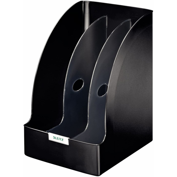 Leitz Plus raccoglitore Nero Plastica