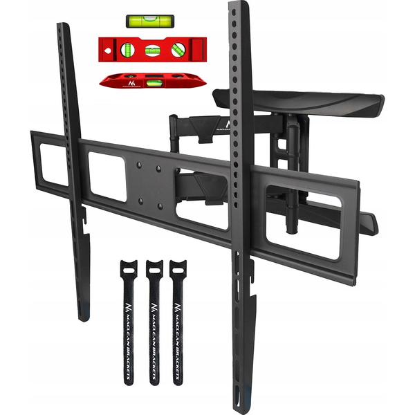 Maclean MC-423 TV Tartó, Max VESA 800x600, 43-100", Profil 50-500 mm, Fekete