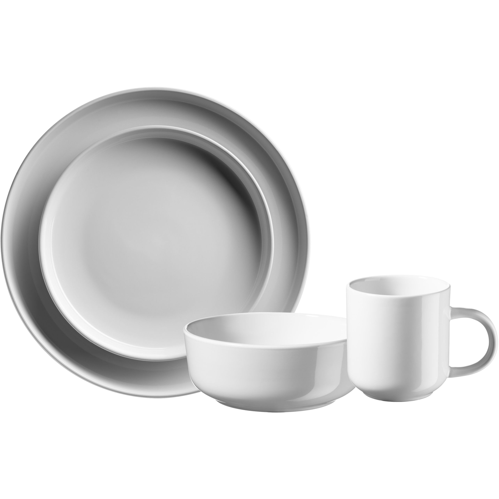 Mäser WHITE ALENIA Étkészlet 16 db (674440)