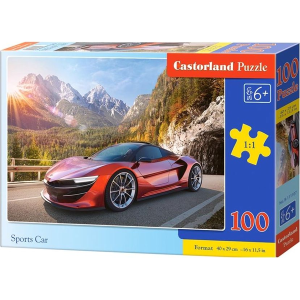 Castorland B-111107 puzzle 100 pz Veicoli