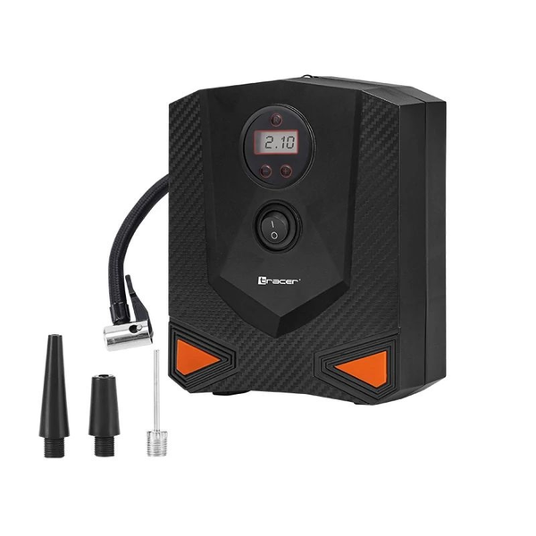 Tracer RES-04-EL 120W Hordozható légkompresszor 12V DC 120W - Fekete