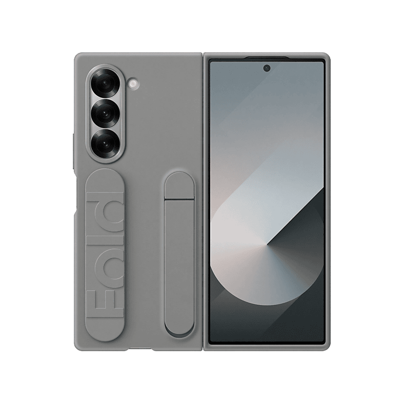 Samsung Galaxy Z Fold6 szilikon tok szíjjal szürke (EF-MF956TJEGWW) (EF-MF956TJEGWW)