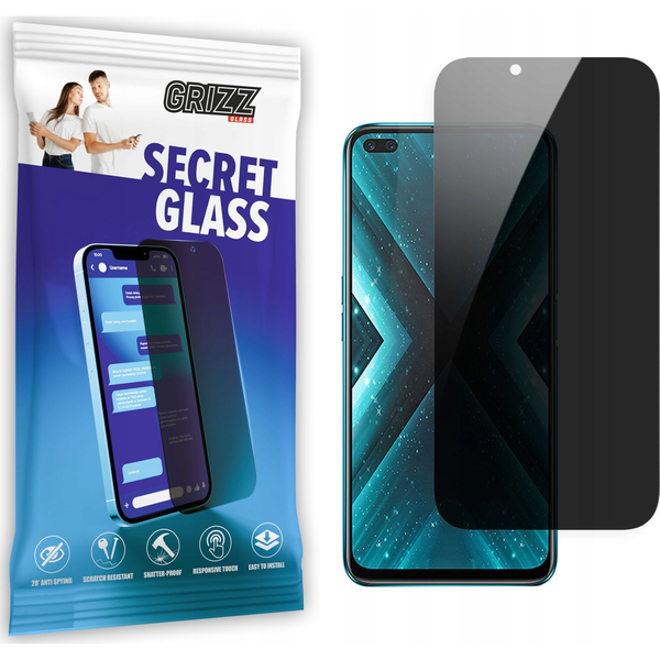  GrizzGlass Szkło prywatyzujące GrizzGlass SecretGlass Realme X3 5G