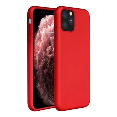 Wooze Liquid Silica Gel iPhone 16 Pro Max szilikon tok piros (ZONETS6950) (ZONETS6950)