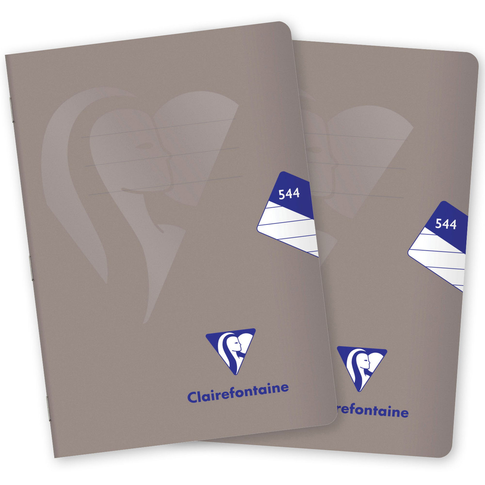 Clairefontaine Mimesys PP, A5 "544" vonalas, 40 lap, szürke - 2 db (1544-02-PP)