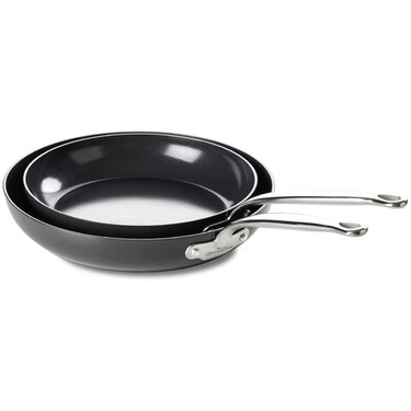 Patelnia Greenpan GreenPan Barcelona Pro 2 pcs Frypan Set 24+28cm Black
